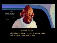 une photo d'Ã©cran de Star Wars Arcade sur Sega Megadrive 32X